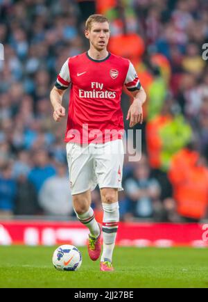 Arsenal - per Mertesacker Foto Stock
