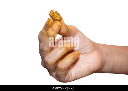 simboli della mano,immagine di diverse indicazioni Foto Stock