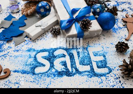 Grande offerta per Natale e Capodanno Foto Stock