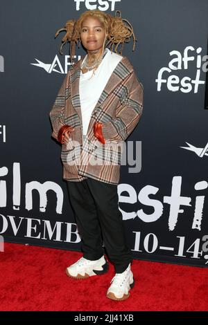 AFI Fest - Bruised Premiere al TCL Chinese Theatre IMAX il 13 novembre 2021 a Los Angeles, CA presentando: India Ambre Perkins dove: Los Angeles, California, Stati Uniti quando: 14 novembre 2021 credito: Nicky Nelson/WENN Foto Stock