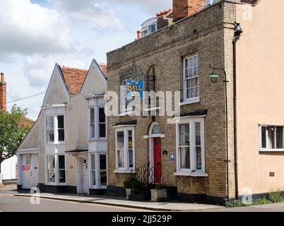 Vista sulla strada Maldon Essex Foto Stock