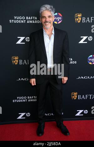 Los Angeles, Stati Uniti. 22nd luglio 2022. Adam Newman, in occasione della finale dei Premi per studenti BAFTA 2022 all'Harmony Gold di Los Angeles, USAlifornia, il 22 luglio 2022. Credit: Faye Sadou/Media Punch/Alamy Live News Foto Stock