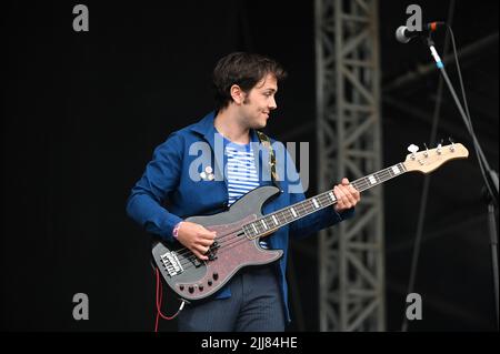 23 luglio 2022, Sheffield, South Yorkshire, U.K: PIXY Performing at Tramlines Festival , UK , 23.07.2022 (Credit Image: © Robin Burns/ZUMA Press Wire) Foto Stock