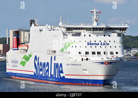 Il più lungo RoPax-Ferry del mondo, STENA GERMANICA Foto Stock