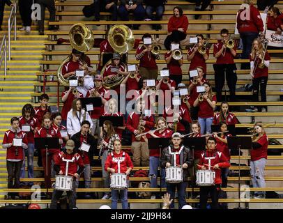 Azione calcistica con Sandpoint vs Skyline High School a Mosca, Idaho. Foto Stock