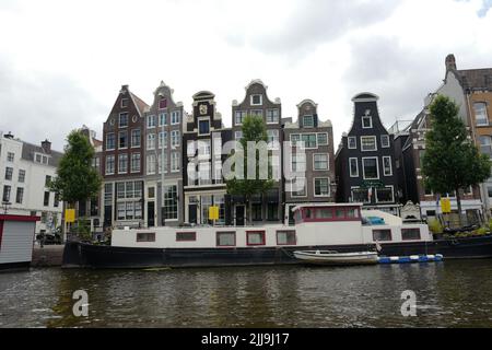 Case pendente Dancing Sisters ad Amsterdam Foto Stock