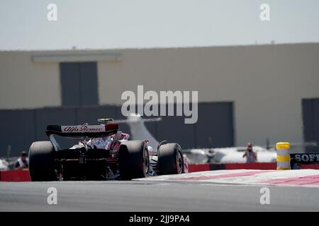 24.07.2022, circuito Paul Ricard, le Castellet, FORMULA 1 LENOVO GRAND PRIX DE FRANCE 2022&#XA; , im Bild&#XA;Guanyu Zhou (CHN), Alfa Romeo Racing ORLEN Foto Stock