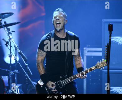 JAMES HETFIELD, METALLICA: attraverso il MAI, 2013 Foto Stock