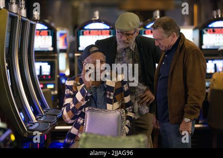 MORGAN FREEMAN, Kevin Kline, Robert De Niro, ultimo Vegas, 2013 Foto Stock