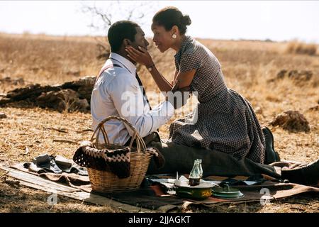 IDRIS ELBA, Naomie Harris, Mandela: Lungo cammino verso la libertà, 2013 Foto Stock