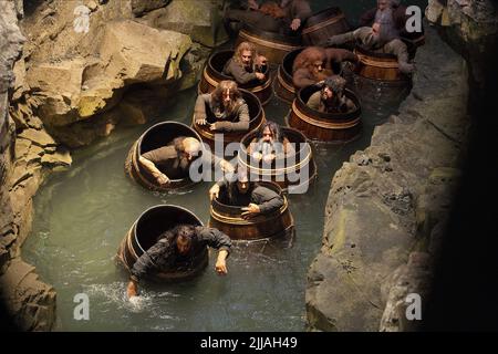 ARMITAGE,TURNER,BROWN,BROPHY,CALLEN,NESBITT, THE HOBBIT: LA DESOLAZIONE DI SMAUG, 2013 Foto Stock