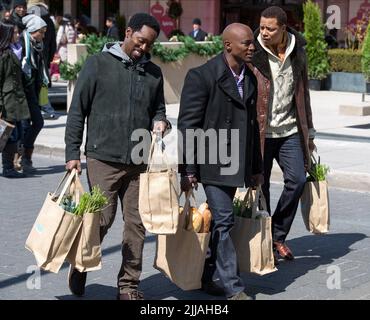 HAROLD PERRINEAU, TAYE DIGGS, MORRIS CHESTNUT, il miglior uomo vacanza, 2013 Foto Stock