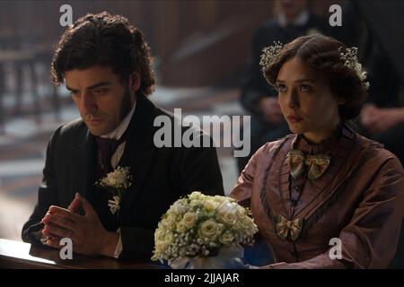 OSCAR ISAAC, ELIZABETH OLSEN, IN SEGRETO, 2013 Foto Stock