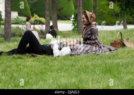 OSCAR ISAAC, ELIZABETH OLSEN, IN SEGRETO, 2013 Foto Stock