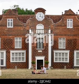 Ipswich, Suffolk, Regno Unito - 25 luglio 2022: Christchurch Mansion. Foto Stock