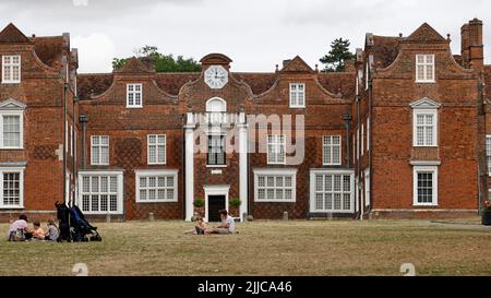 Ipswich, Suffolk, Regno Unito - 25 luglio 2022: Christchurch Mansion. Foto Stock