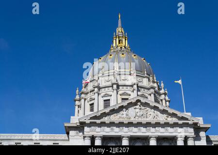 San Francisco City Hall California USA. Foto Stock