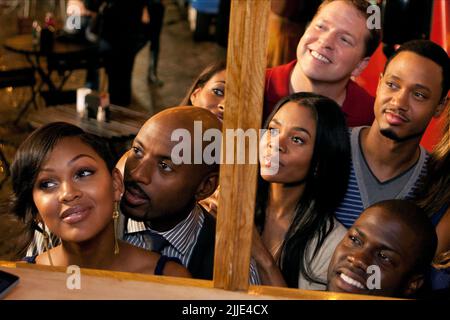 MEAGAN buon, ROMANY MALCO, REGINA HALL, Gary Owen, TERRENCE JENKINS, KEVIN HART, pensare come un uomo, 2012 Foto Stock