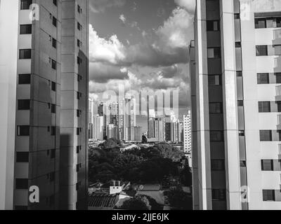 Vista dal quartiere Tatuape a San Paolo, Brasile. Foto Stock