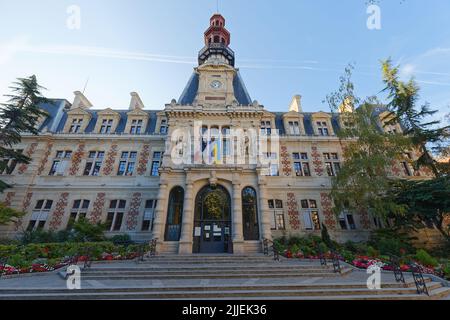 Municipio del XII arrondissement di Parigi. XII arrondissement, chiamato Reuilly, si trova sulla riva destra della Senna. Foto Stock