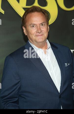 25 luglio 2022 - Los Angeles, California - Michael Hitchcock, UCP e Entertainment Weekly presentarono la prima proiezione della serie originale di Peacock ''The Resort'' tenutasi presso l'Hollywood Roosevelt di Los Angeles. Foto Stock
