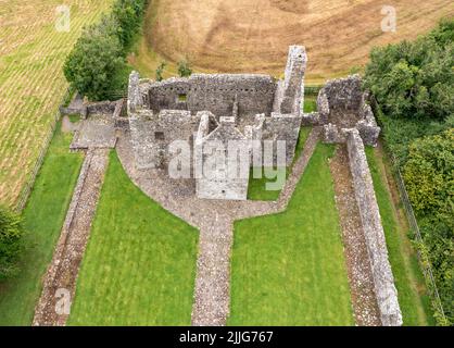 Il bellissimo castello di Tully di Enniskillen, Contea Fermanagh in Irlanda del Nord. Foto Stock