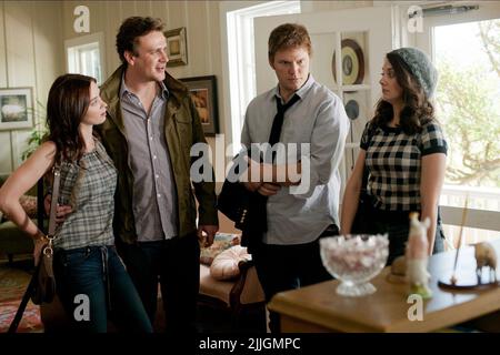 EMILY BLUNT, Jason Segel, CHRIS PRATT, ALISON BRIE, i cinque anni di impegno, 2012 Foto Stock