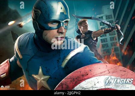 EVANS, POSTER, THE AVENGERS, 2012 Foto Stock