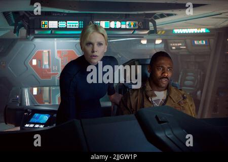 CHARLIZE THERON, Idris Elba, Prometeo, 2012 Foto Stock
