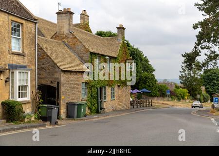 The Bell Inn Stow-on-the-Wold, Gloucestershire, Inghilterra Foto Stock