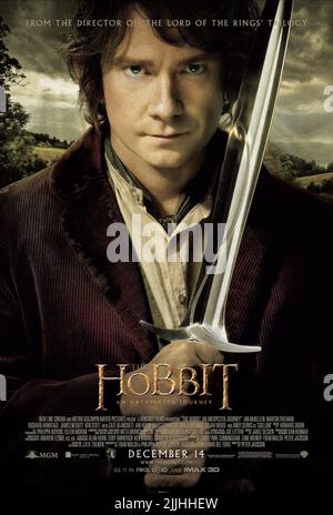 MARTIN FREEMAN POSTER, Lo Hobbit: UN VIAGGIO INASPETTATO, 2012 Foto Stock