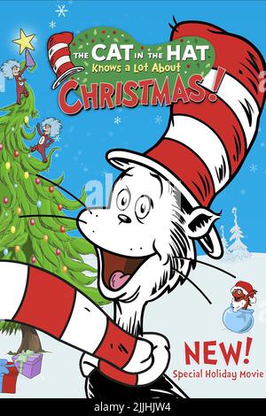 POSTER DEL FILM, IL CAT IN THE HAT CONOSCE MOLTO DI NATALE, 2012 Foto Stock