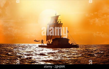 RAFT scena, kon-Tiki, 2012 Foto Stock