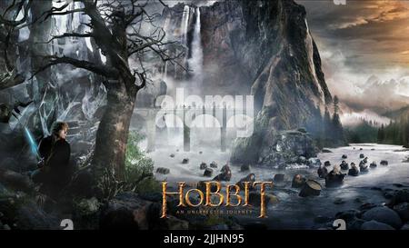 MARTIN FREEMAN POSTER, Lo Hobbit: UN VIAGGIO INASPETTATO, 2012 Foto Stock