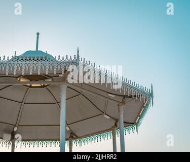 Tetto della bandstand a Portimão Foto Stock