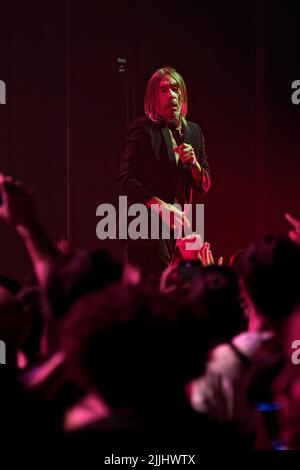 Teatro Real, Madrid, Spagna. 26th luglio 2022. Universal Music Festival 2022, esibizione dal vivo di Iggy Pop. Credit: EnriquePSans/Alamy Live News Foto Stock