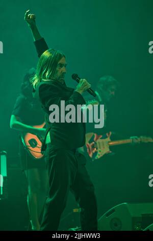 Teatro Real, Madrid, Spagna. 26th luglio 2022. Universal Music Festival 2022, esibizione dal vivo di Iggy Pop. Credit: EnriquePSans/Alamy Live News Foto Stock