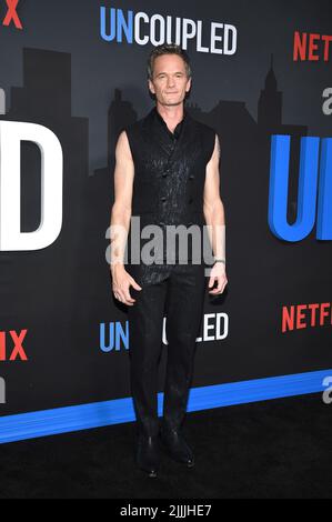 New York, Stati Uniti. 26th luglio 2022. Neil Patrick Harris partecipa alla stagione 'non accoppiata' di Netflix 1 New York Premiere al Paris Theatre, New York, NY, 26 luglio 2022. (Foto di Anthony Behar/Sipa USA) Credit: Sipa USA/Alamy Live News Foto Stock