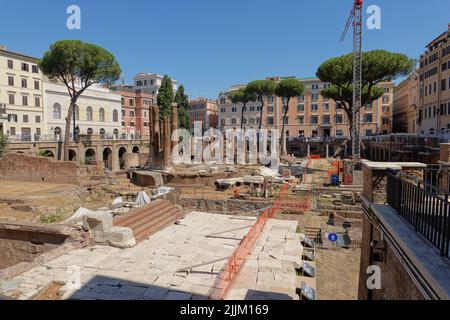 ROM, Largo di Torre Argentina // Roma, Largo di Torre Argentina Foto Stock