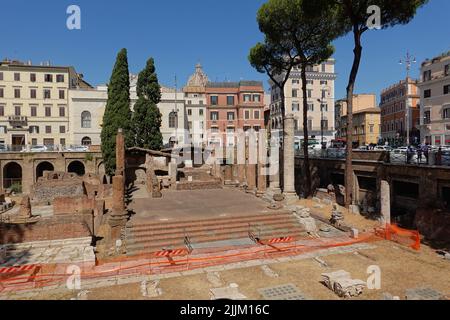 ROM, Largo di Torre Argentina // Roma, Largo di Torre Argentina Foto Stock