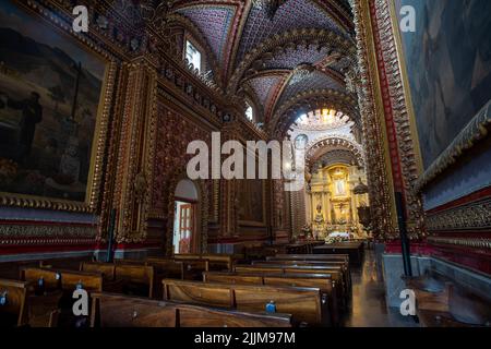 Gli interni della Cattedrale di nostra Signora di Guadalupe, Zamora Foto Stock