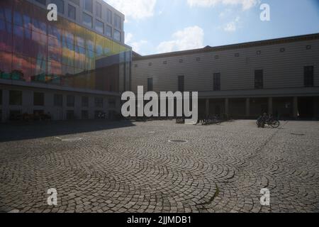 Il Marstall al Teatro Residenz del Bayerisches Staatsschauspiel nel centro di Monaco Foto Stock