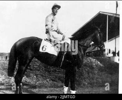 In abito da corsa. Melker Wernstedt, ufficiale presso K 3 1932 - 1940. Foto Stock