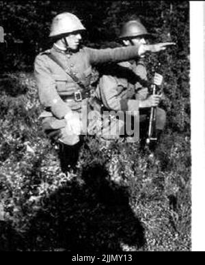 Ordinando 'il elker Wernstedt, ufficiale a K 3 1932 - 1940. Foto Stock