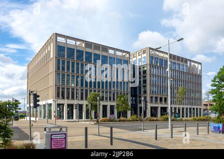 City Hall Sunderland, Plater Way, City of Sunderland, Tyne and Wear, Inghilterra, Regno Unito Foto Stock