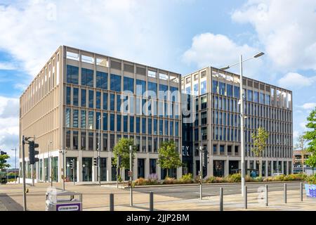 City Hall Sunderland, Plater Way, City of Sunderland, Tyne and Wear, Inghilterra, Regno Unito Foto Stock