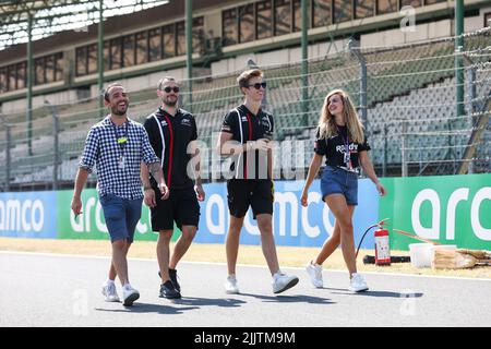 Pourchaire Théo (fra), ART Grand Prix, Dallara F2, ritratto durante il round 10th del Campionato FIA di Formula 2 2022, dal 28 al 31 luglio 2022 sull'Hungaroring, a Mogyorod, Ungheria - Foto Antonin Vincent / DPPI Foto Stock