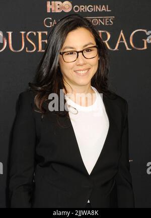 Los Angeles, CA. 27th luglio 2022. Sarah Hess partecipa alla prima mondiale HBO Original Drama Series "House of the Dragon" all'Academy Museum of Motion Pictures il 27 luglio 2022 a Los Angeles, California. Credit: Jeffrey Mayer/JTM Photos/Media Punch/Alamy Live News Foto Stock