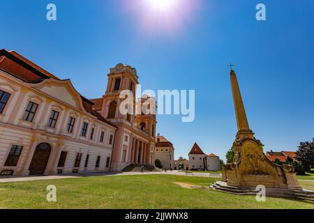 Abbazia di Gottweig (il nome tedesco è Stift Göttweig) nella regione di Krems. Valle di Wachau. Austria. Foto Stock