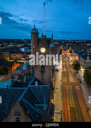 Rutherglen Main St Rutherglen, Glasgow, Scozia, Regno Unito Foto Stock